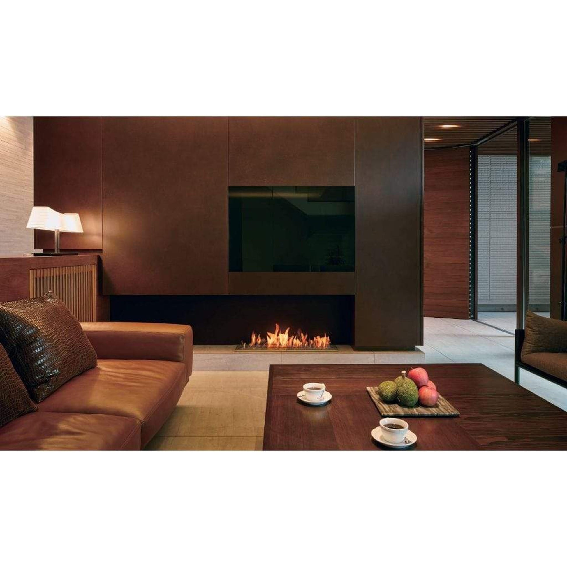 EcoSmart Fire XL900 36" Black Ethanol Fireplace Burner by Mad Design Group