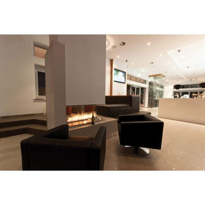 EcoSmart Fire XL900 36" Black Ethanol Fireplace Burner by Mad Design Group