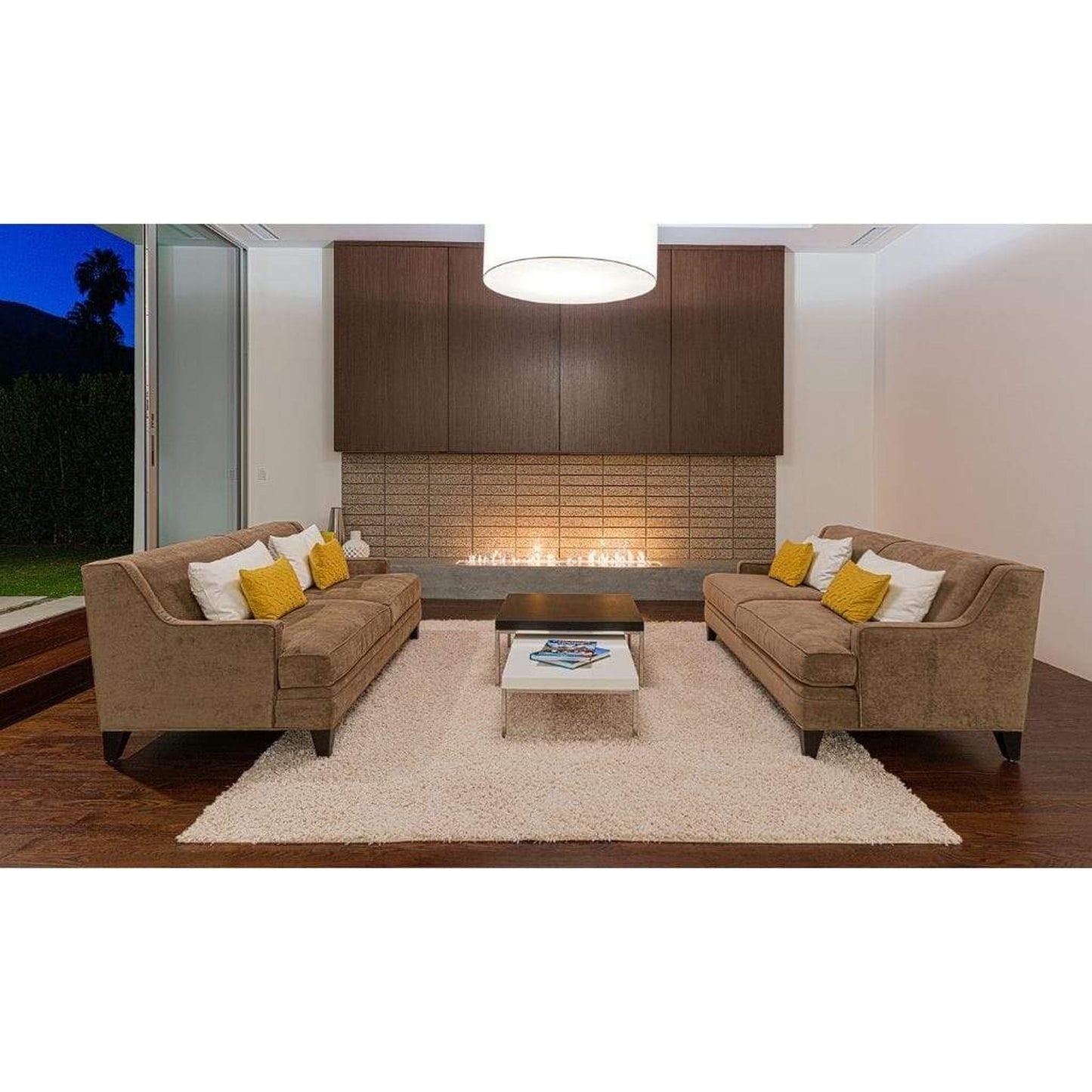 EcoSmart Fire XL900 36" Black Ethanol Fireplace Burner by Mad Design Group