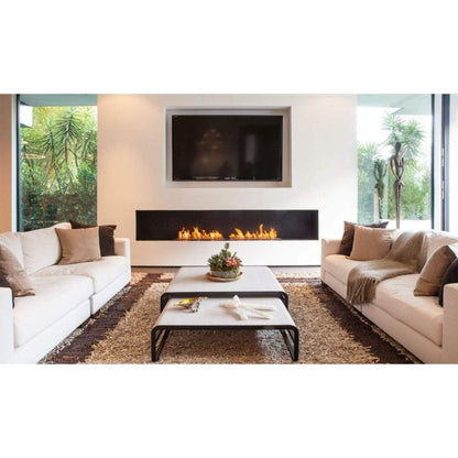 EcoSmart Fire XL900 36" Black Ethanol Fireplace Burner by Mad Design Group