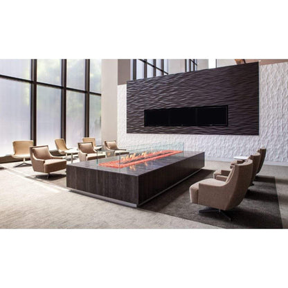 EcoSmart Fire XL900 36" Black Ethanol Fireplace Burner by Mad Design Group