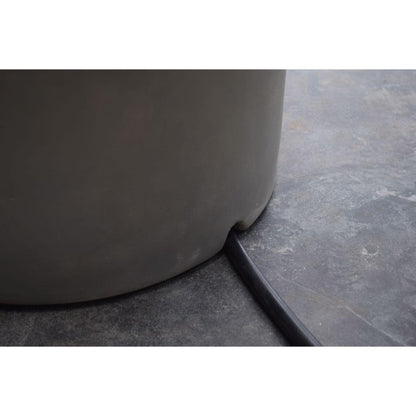 Elementi 16" Round Light Gray Concrete Liquid Propane Tank Cover ONB01-102