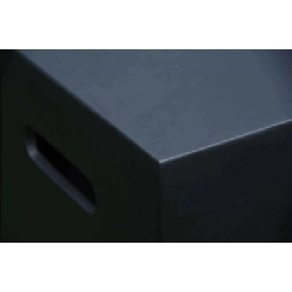 Elementi 18" Square Dark Gray Liquid Propane Concrete Tank Cover ONB01-208