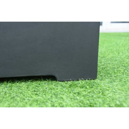 Elementi 18" Square Dark Gray Liquid Propane Concrete Tank Cover ONB01-208