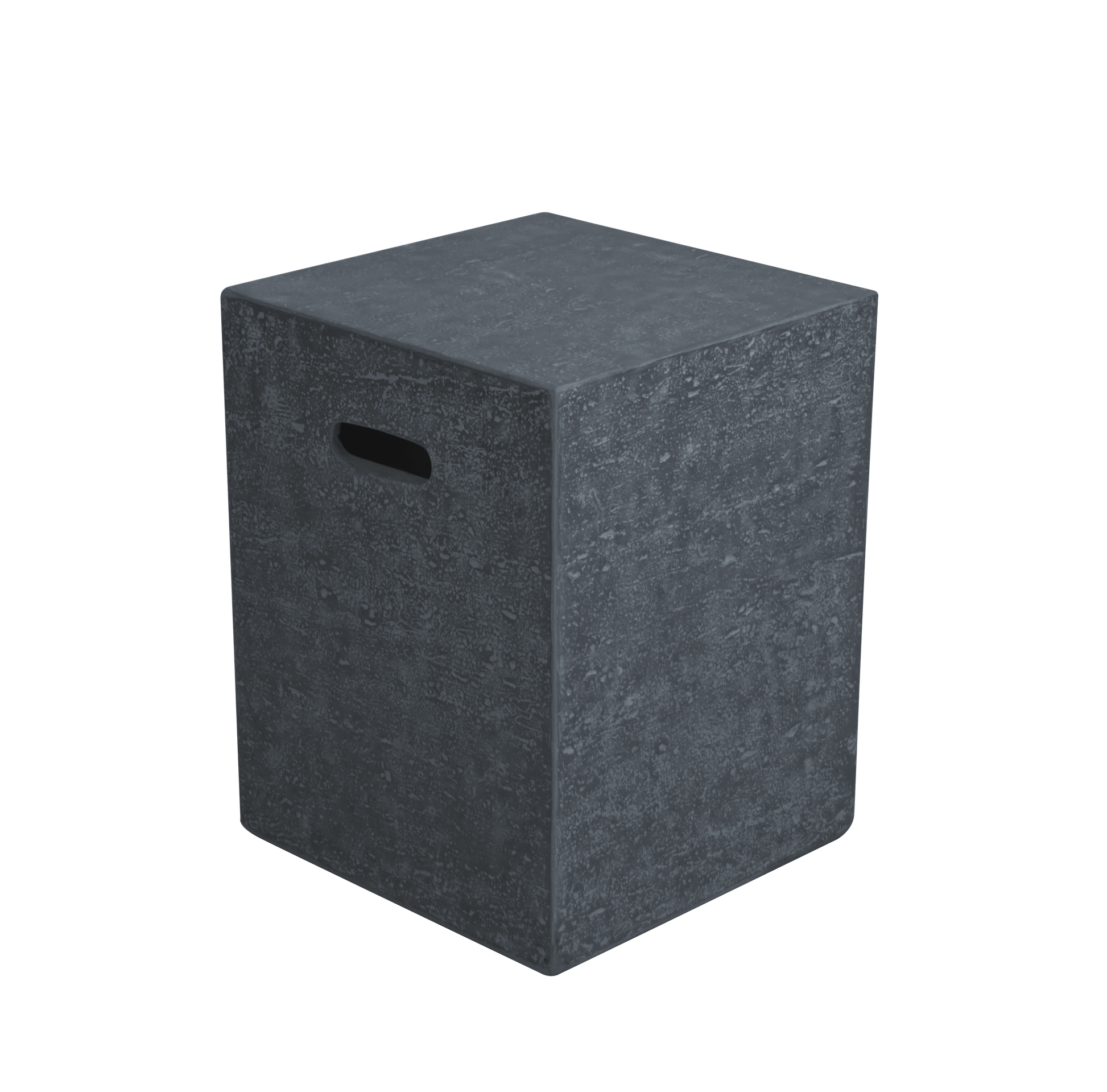 Elementi 18" Square Dark Gray Propane Concrete Tank Cover ONB01-209