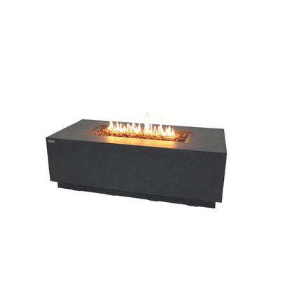 Elementi Andes 32" Rectangle Dark Grey Concrete Propane Fire Table