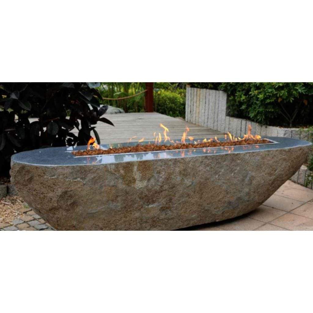 Elementi Bethlehem 22" Granite Boulder