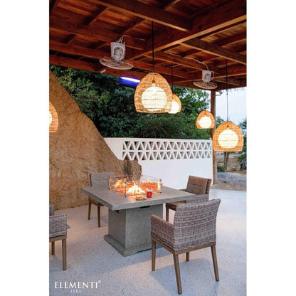 Elementi Birmingham 48" Square Propane Dining Table