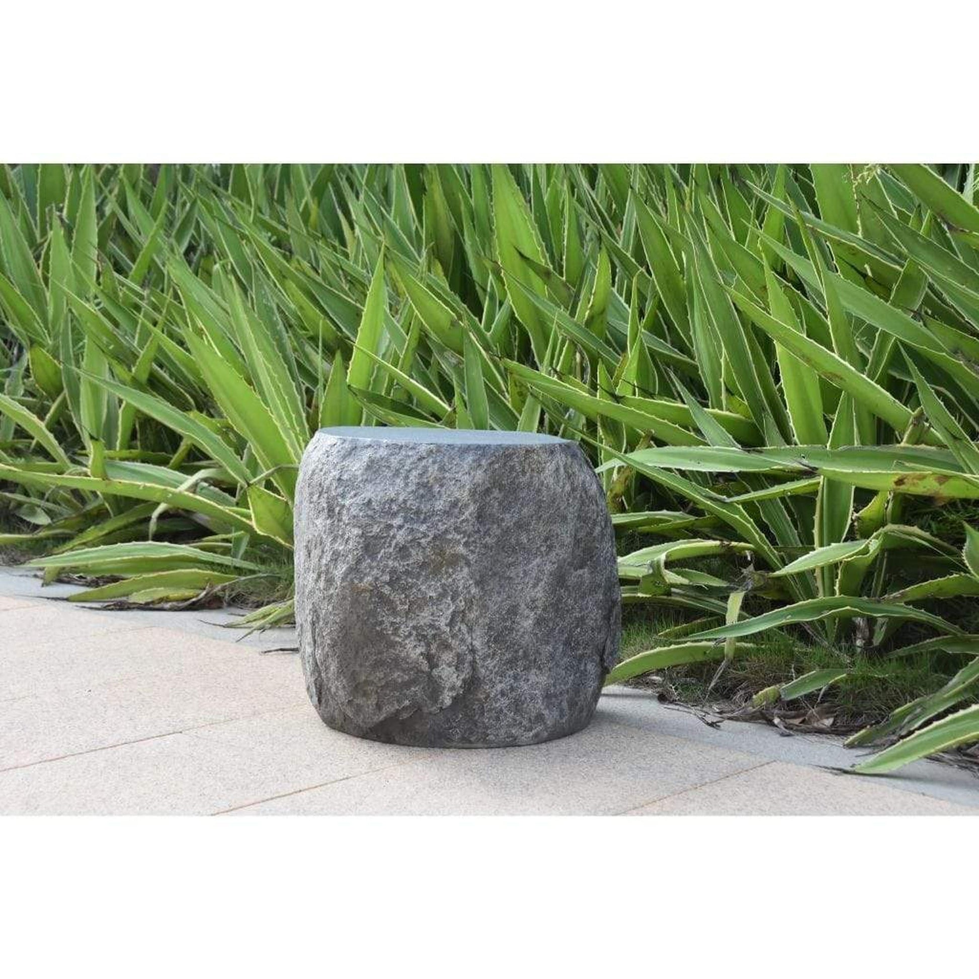 Elementi Boulder 17" Concrete Seat