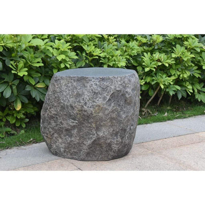 Elementi Boulder 17" Concrete Seat