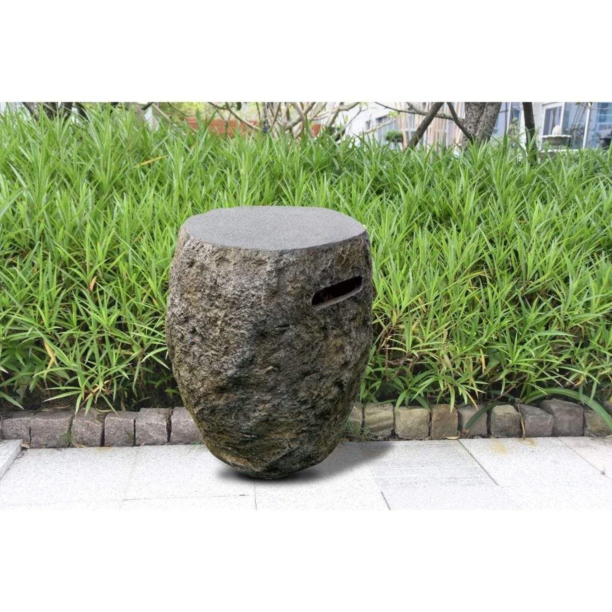 Elementi Boulder 20" Concrete Propane Tank Cover