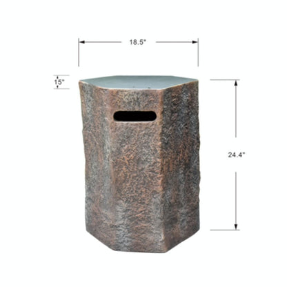 Elementi Columbia 15" Concrete Tank Cover