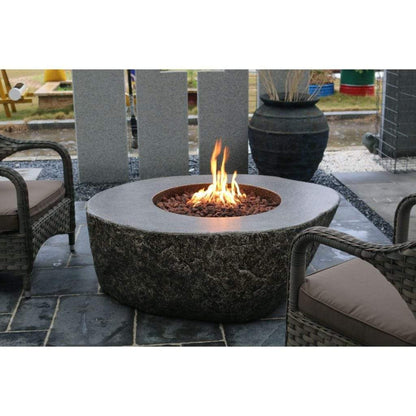 Elementi Fiery Rock 42" Concrete Gas Fire Table