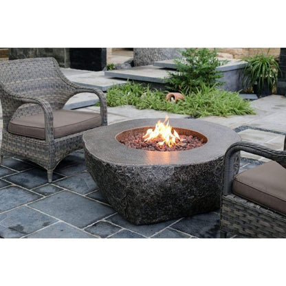 Elementi Fiery Rock 42" Concrete Gas Fire Table