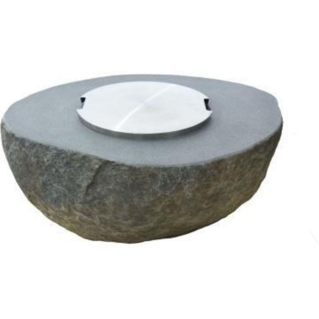 Elementi Fire 20" Round Stainless Steel Lid for Boulder Fire Table