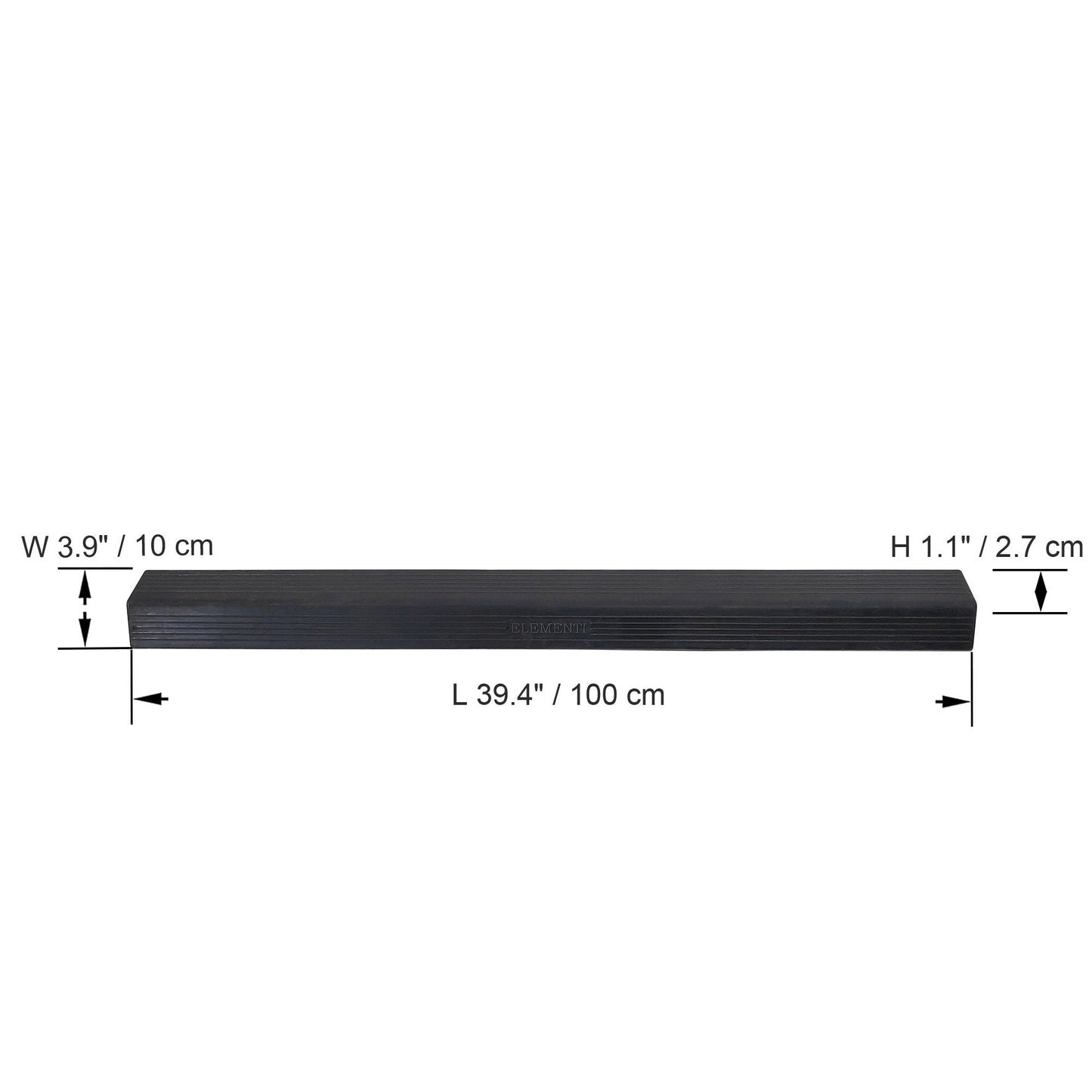 Elementi Fire 39" x 4" x 1" Rubber Hose Cover