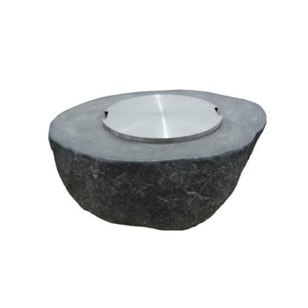 Elementi Fire Stainless Steel Lid for Lunar Bowl and Fiery Rock Fire Table