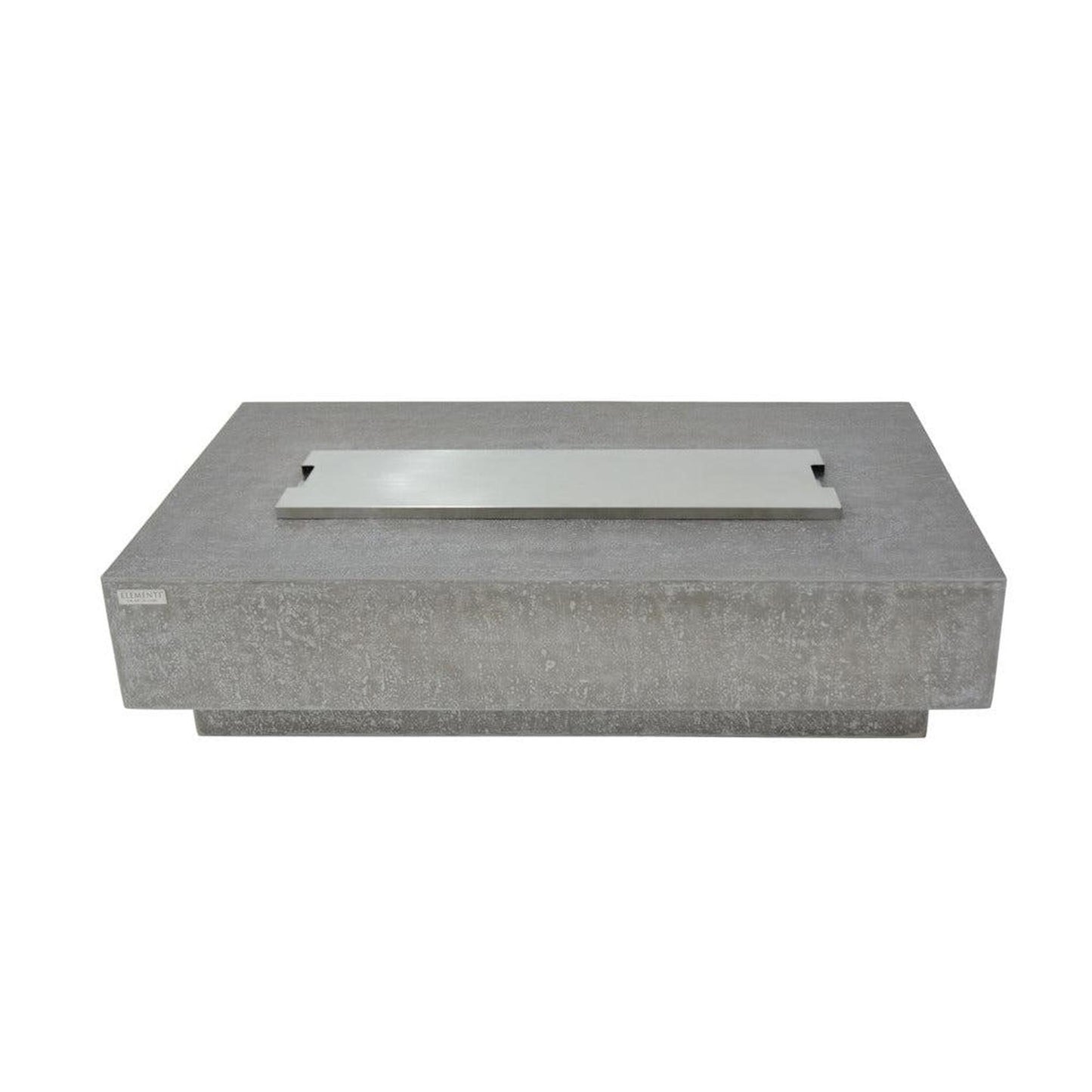 Elementi Hampton 32" Rectangle Light Gray Concrete Natural Gas Fire Table