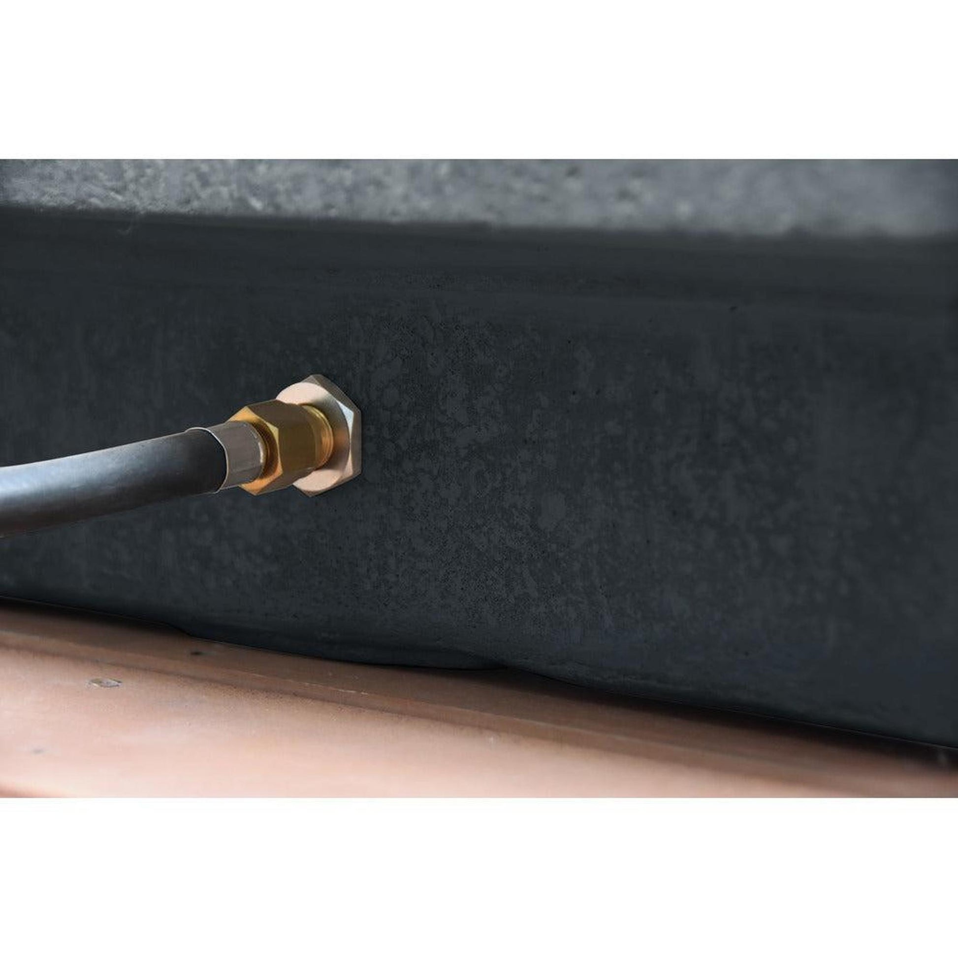 Elementi Hampton 56" Rectangle Dark Gray Concrete Natural Gas Fire Table