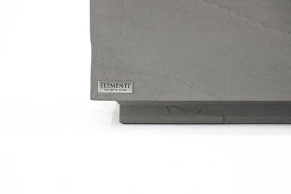 Elementi Home Colorado 60" Large Rectangle Space Grey Concrete Coffee Table