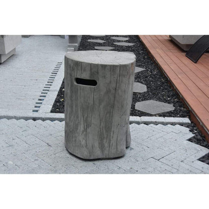 Elementi Manchester 20" Classic Gray Concrete Propane Tank Cover