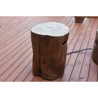 Elementi Manchester 20" Redwood Concrete Propane Tank Cover