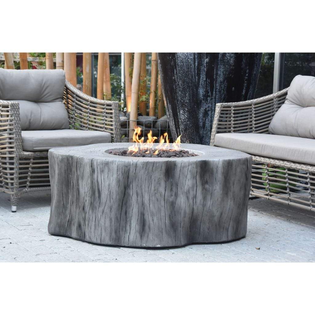 Elementi Manchester 39" Classic Gray Concrete Liquid Propane Fire Table