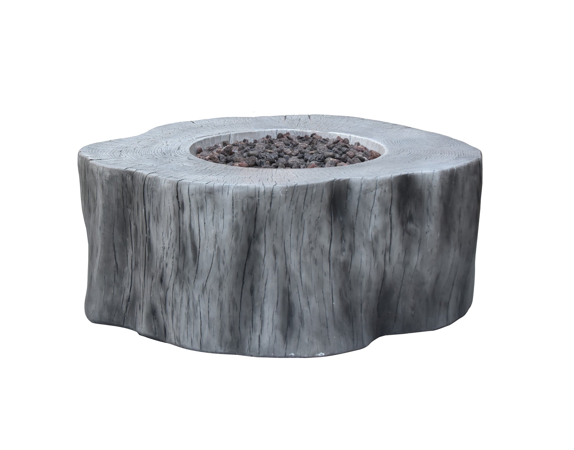 Elementi Manchester 39" Classic Gray Concrete Liquid Propane Fire Table