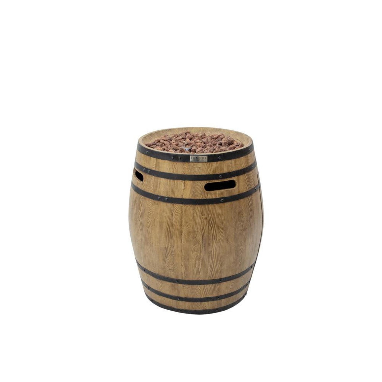 Elementi Napa 27" Concrete Propane Barrel Fire Pit