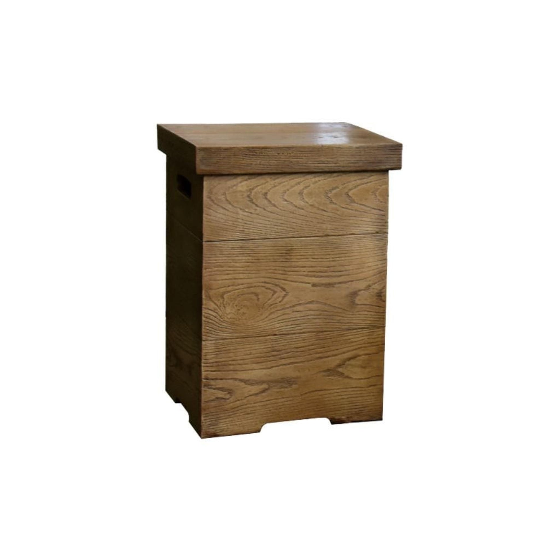Elementi Naples 18" Square Redwood Concrete Tank Cover