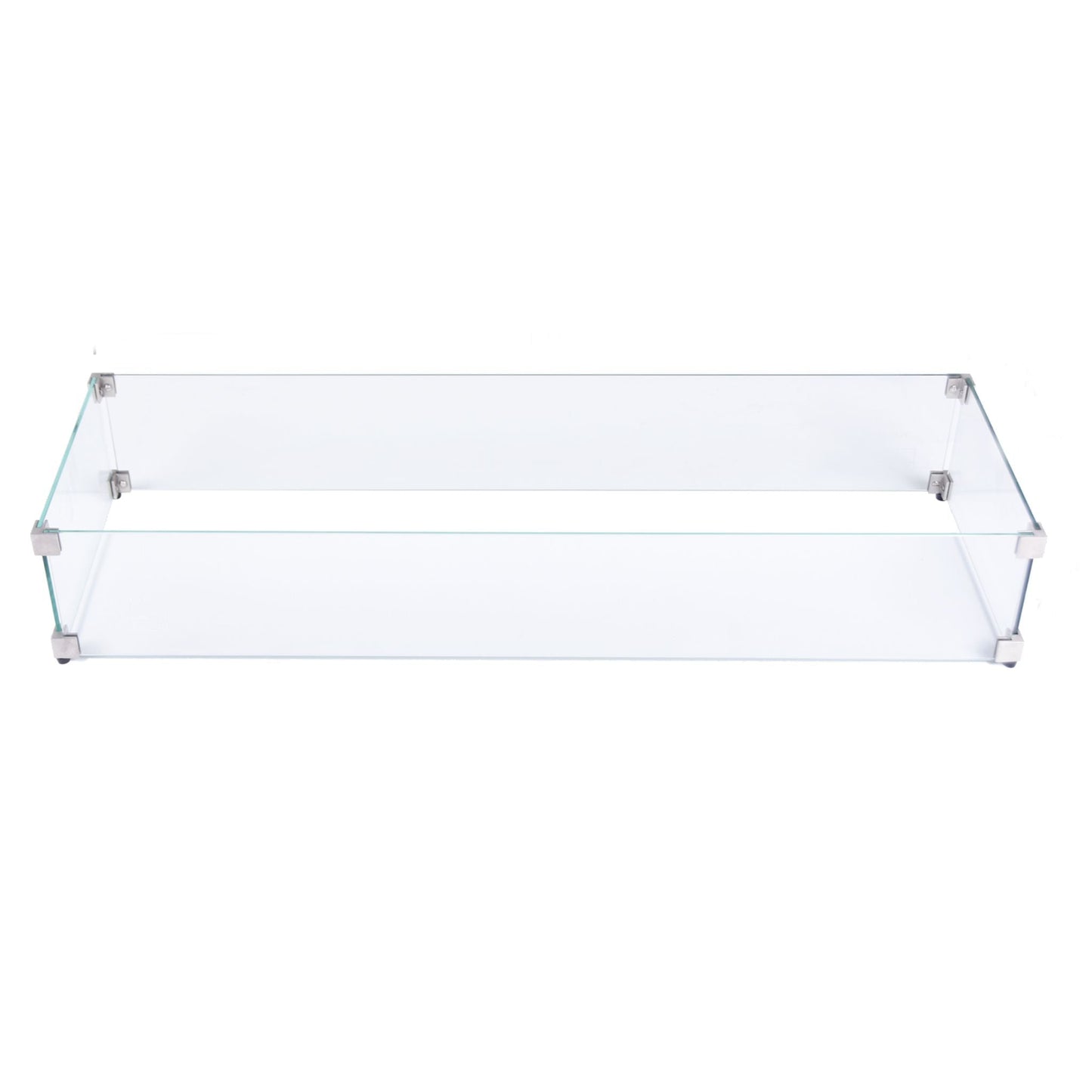 Elementi Plus 15" Rectangle Clear Tempered Glass Wind Screen For OFG410/OFG415 (ONC05-021)