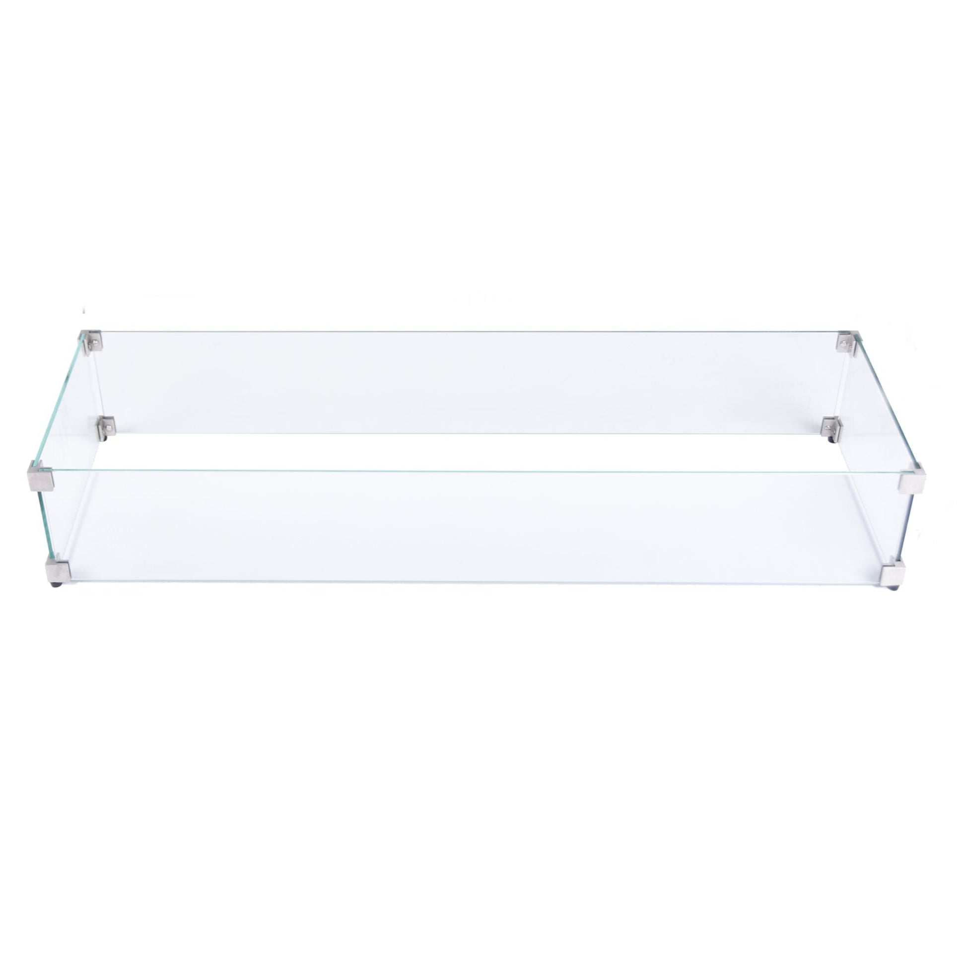Elementi Plus 15" Rectangle Clear Tempered Glass Wind Screen For OFG410/OFG415 (ONC05-021)