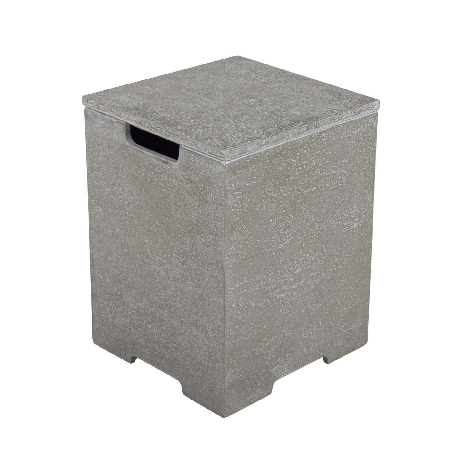 Elementi Plus 16" x 21" Square Light Grey Concrete Tank Cover (ONB405)