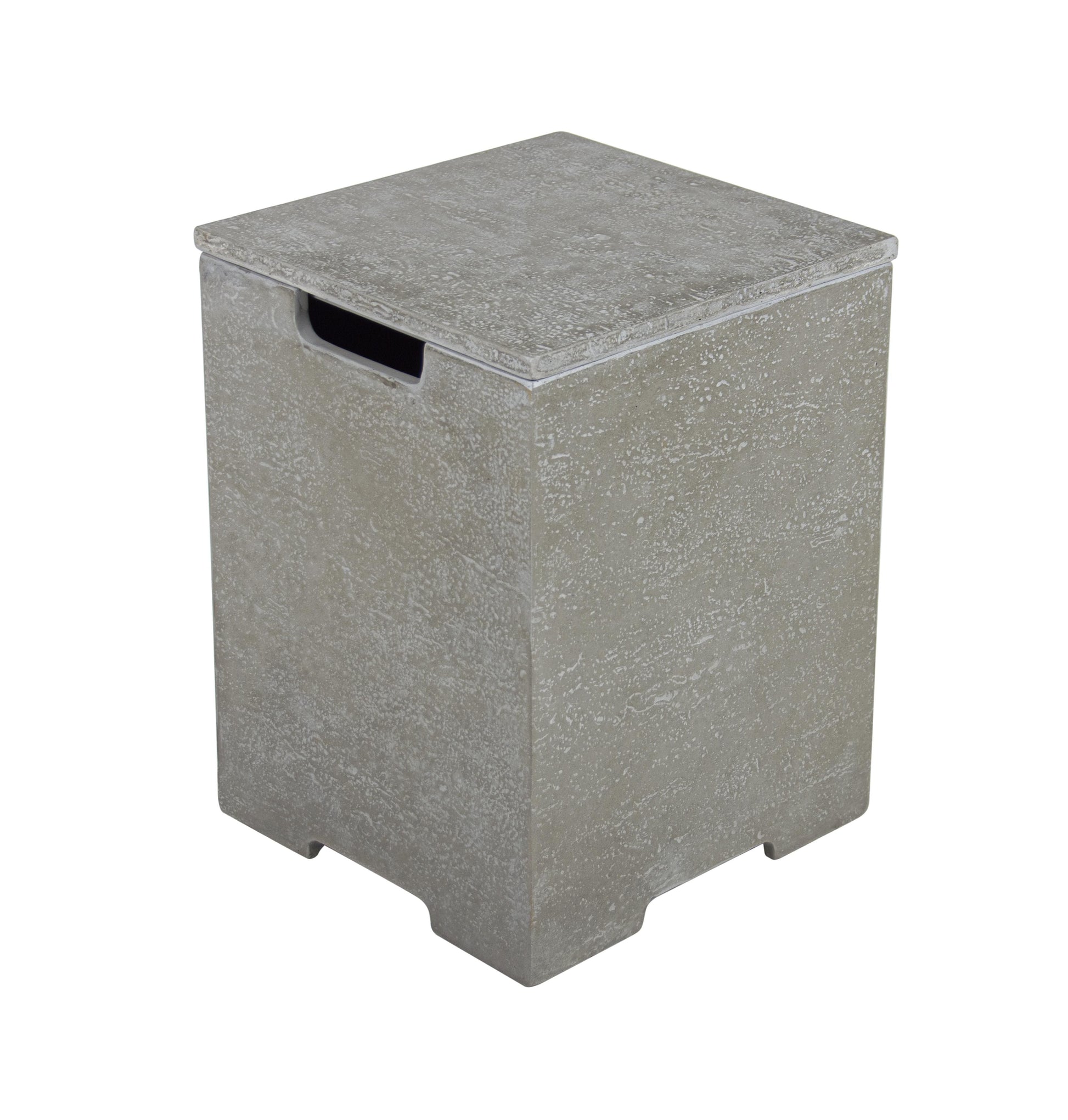 Elementi Plus 16" x 21" Square Light Grey Concrete Tank Cover (ONB405)