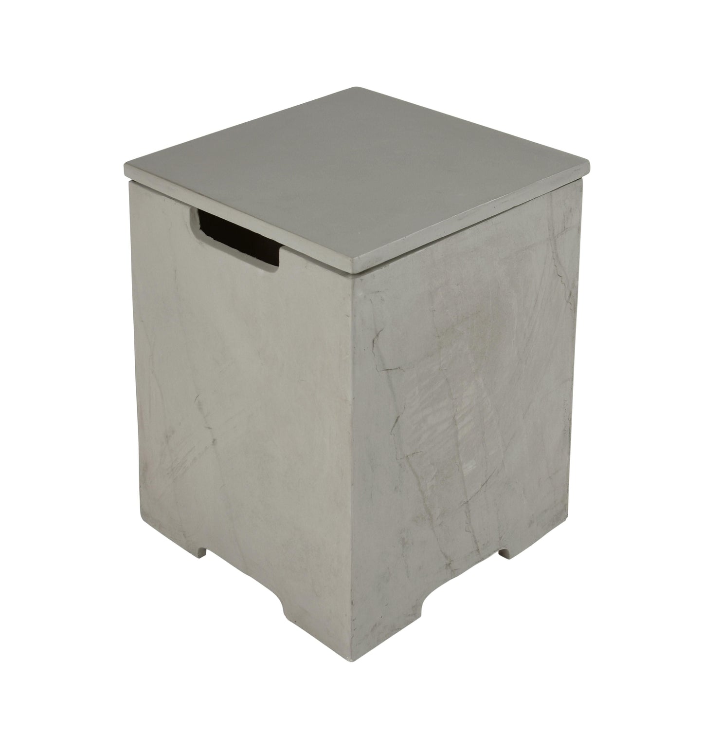 Elementi Plus 16" x 21" Square Space Grey Concrete Tank Cover (ONB403)
