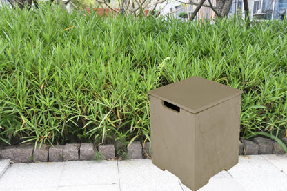 Elementi Plus 16" x 21" Square Sunlight Yellow Concrete Tank Cover (ONB403)