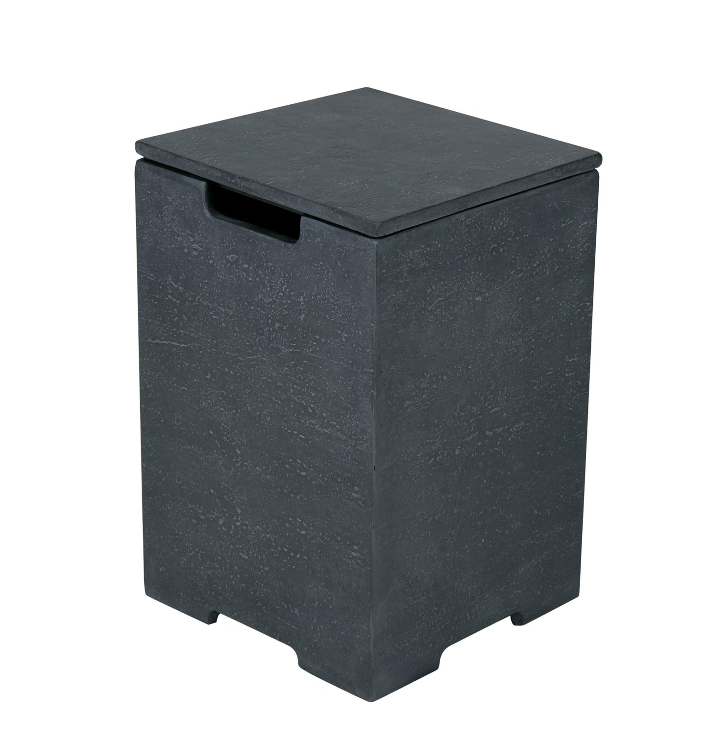 Elementi Plus 16" x 25" Square Dark Grey Concrete Tank Cover (ONB406)