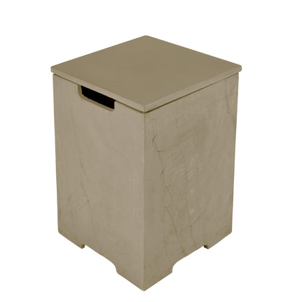 Elementi Plus 16" x 25" Square Sunlight Yellow Concrete Tank Cover (ONB404)