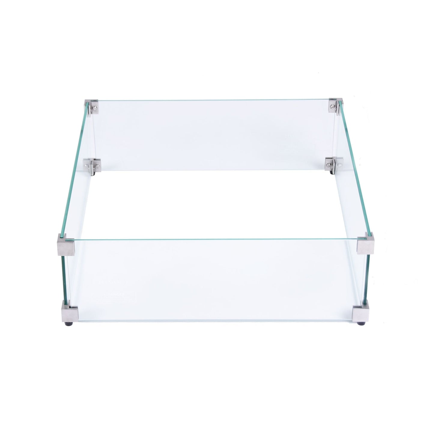 Elementi Plus 24" Square Clear Tempered Glass Wind Screen For OFG411/OFG413/OFG416/OFG419 (ONC05-020)