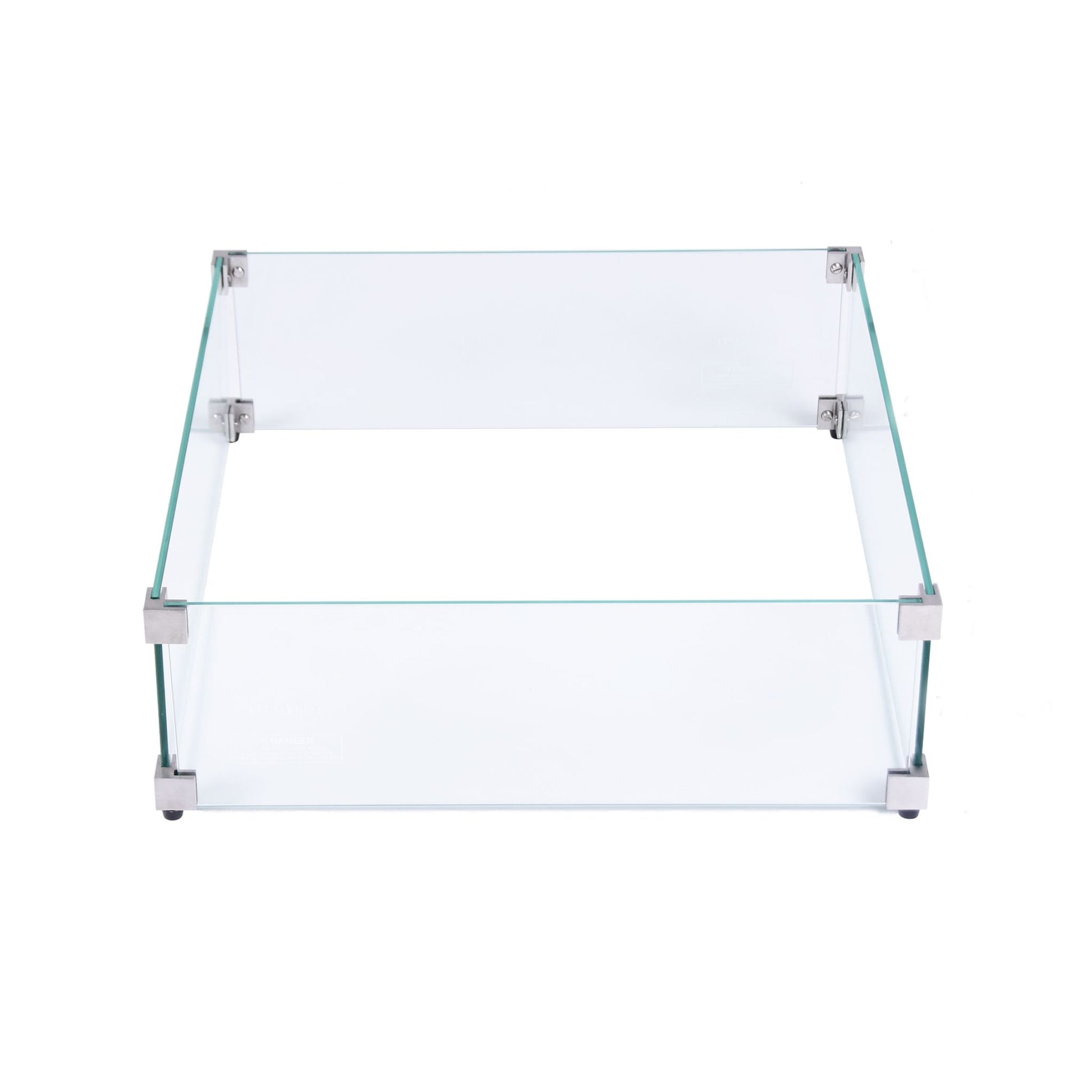 Elementi Plus 24" Square Clear Tempered Glass Wind Screen For OFG411/OFG413/OFG416/OFG419 (ONC05-020)