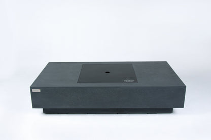 Elementi Plus Cannes 32" Rectangle Dark Grey Concrete Natural Gas Fire Table