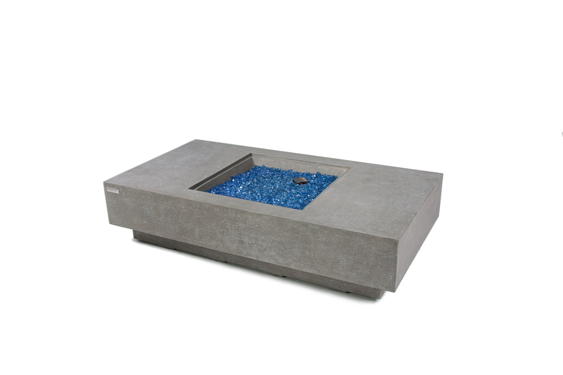 Elementi Plus Monte Carlo 32" Rectangle Light Grey Concrete Natural Gas Fire Table