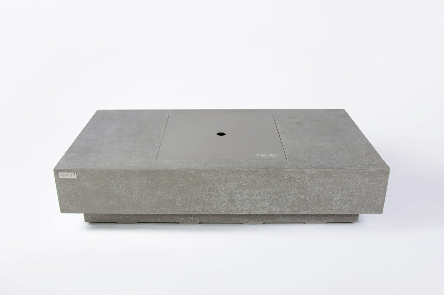 Elementi Plus Monte Carlo 32" Rectangle Light Grey Concrete Natural Gas Fire Table