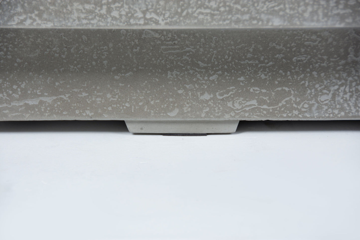 Elementi Plus Riviera 32" Rectangle Light Grey Concrete Liquid Propane Fire Table