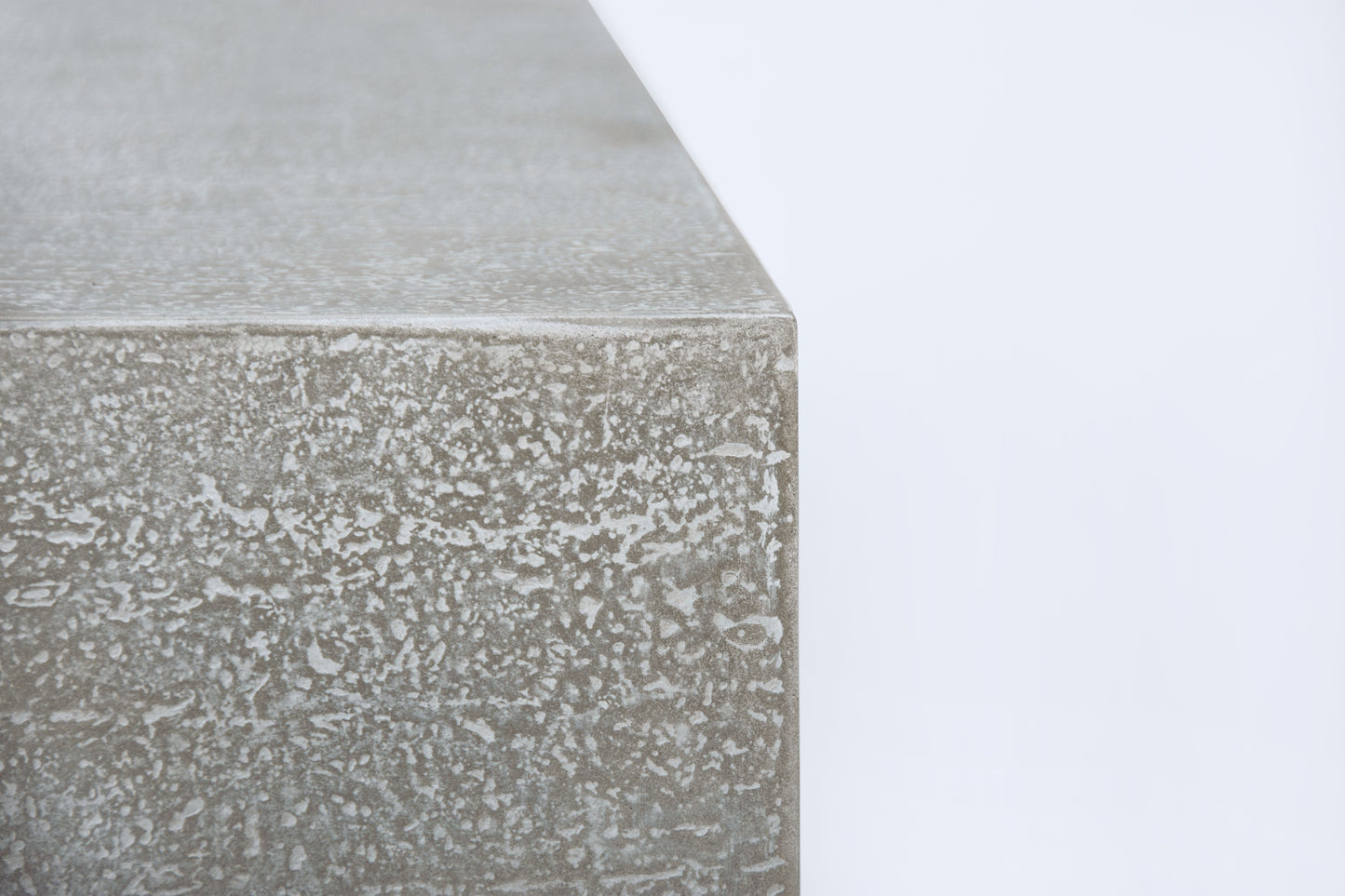 Elementi Plus Riviera 32" Rectangle Light Grey Concrete Natural Gas Fire Table