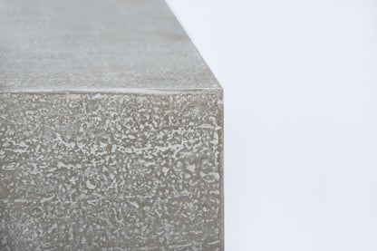 Elementi Plus Riviera 32" Rectangle Light Grey Concrete Natural Gas Fire Table