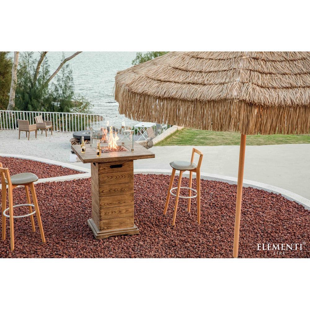 Elementi Fire 34" Rova Bar Table