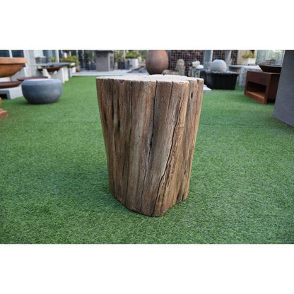 Elementi Warren 15" Driftwood Concrete Seat ONE01-103