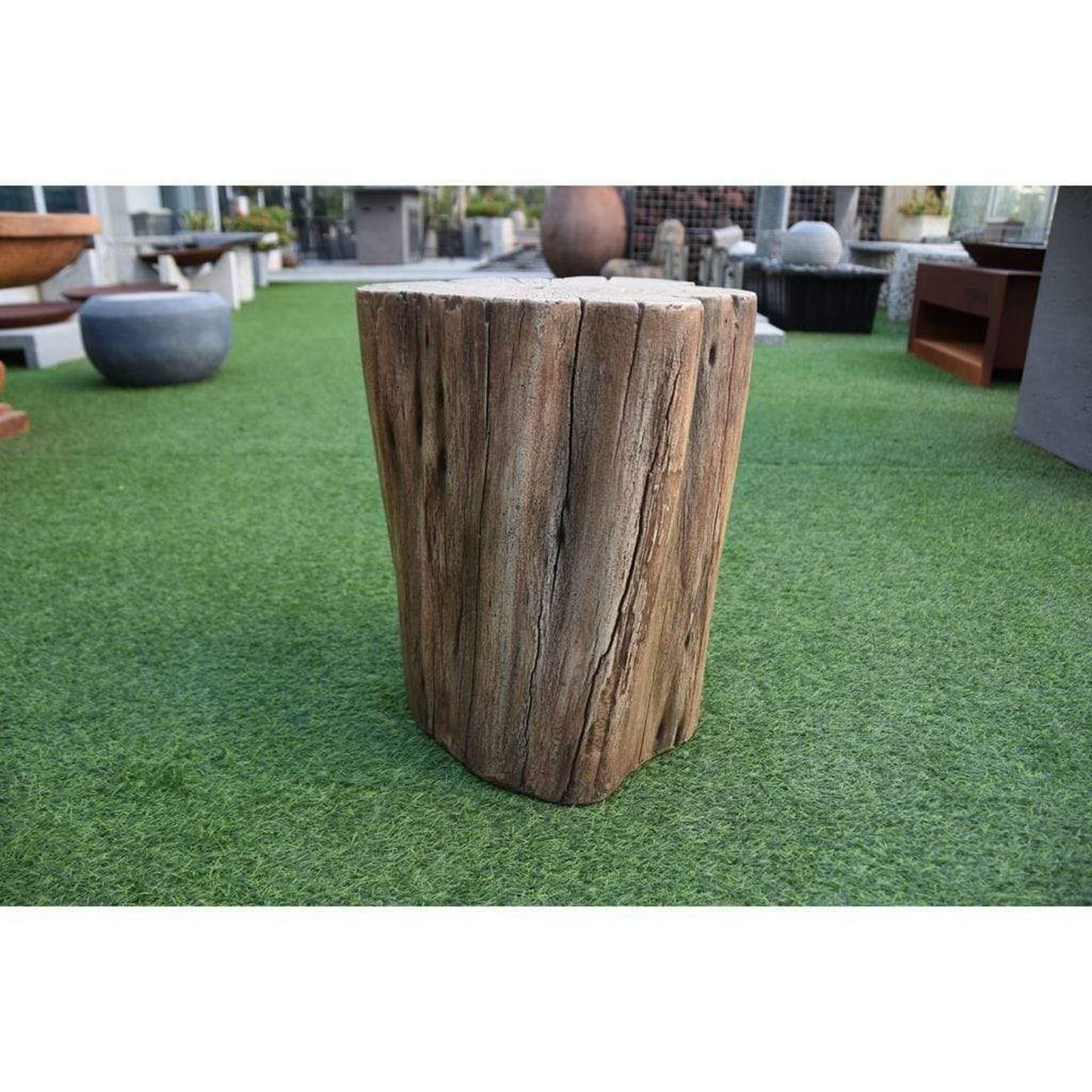 Elementi Warren 15" Redwood Concrete Seat ONE01-103