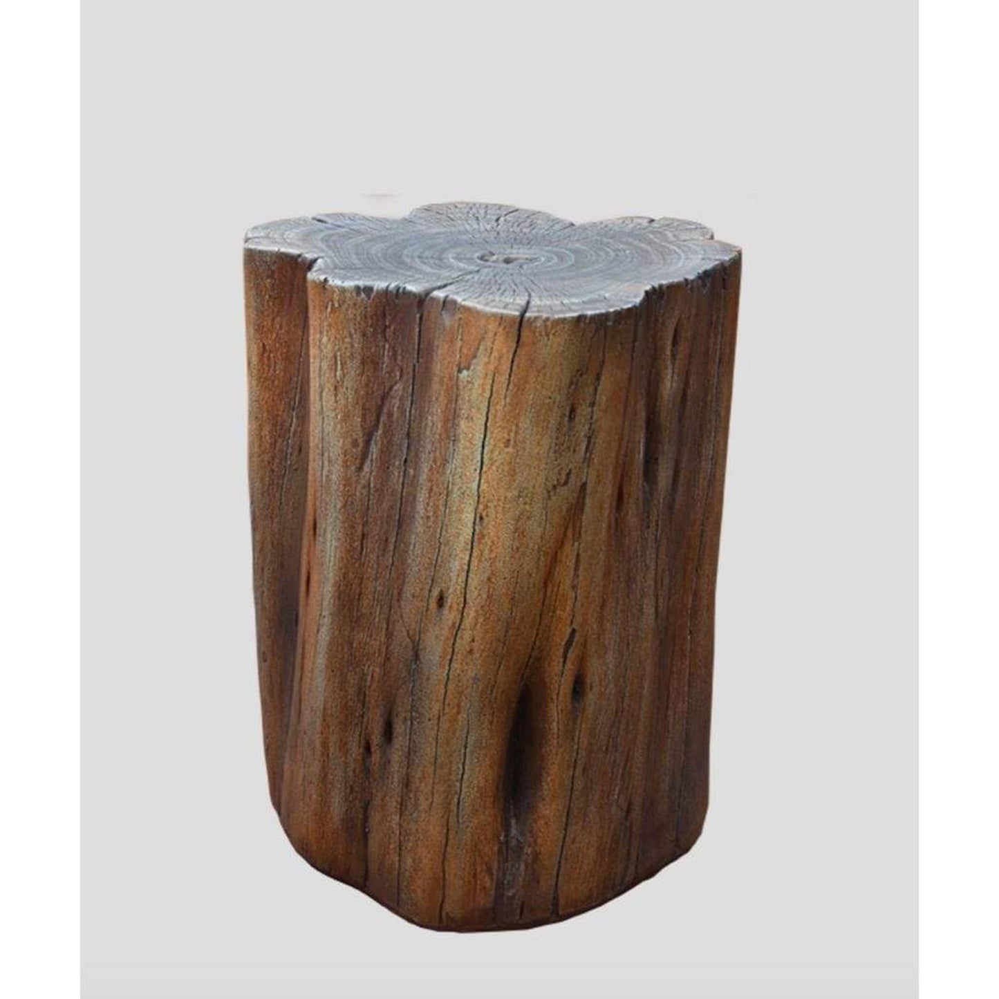 Elementi Warren 15" Redwood Concrete Seat ONE01-103